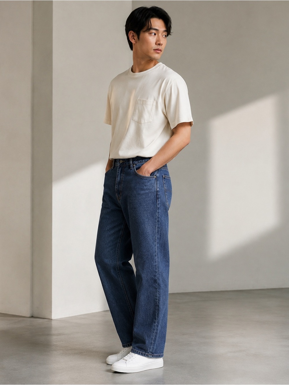 UNIQLO x JW Anderson Men’s Size 31 Straight Leg Blue Jeans Denim